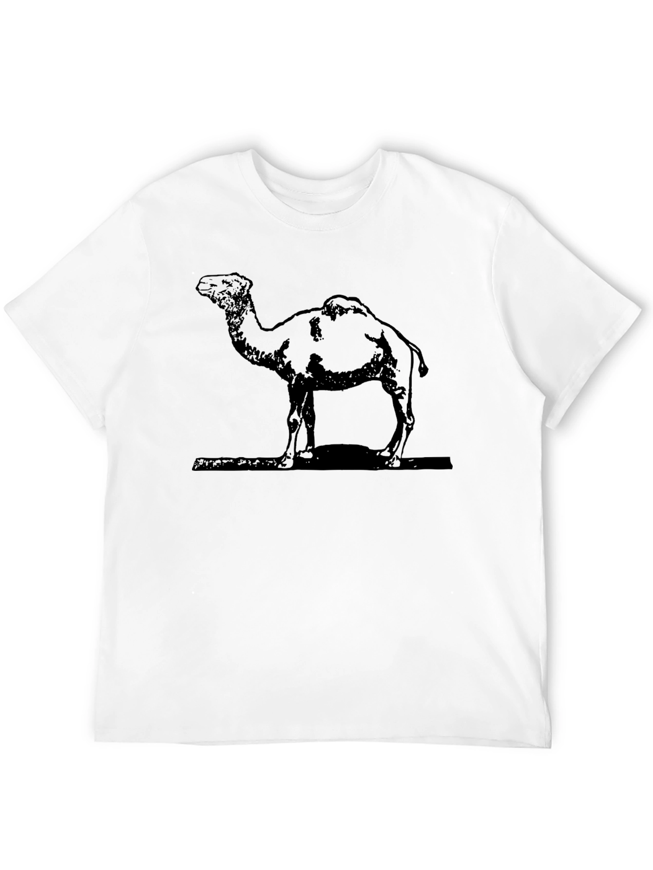 Camel Graphic T-Shirt - Classic Black Tee