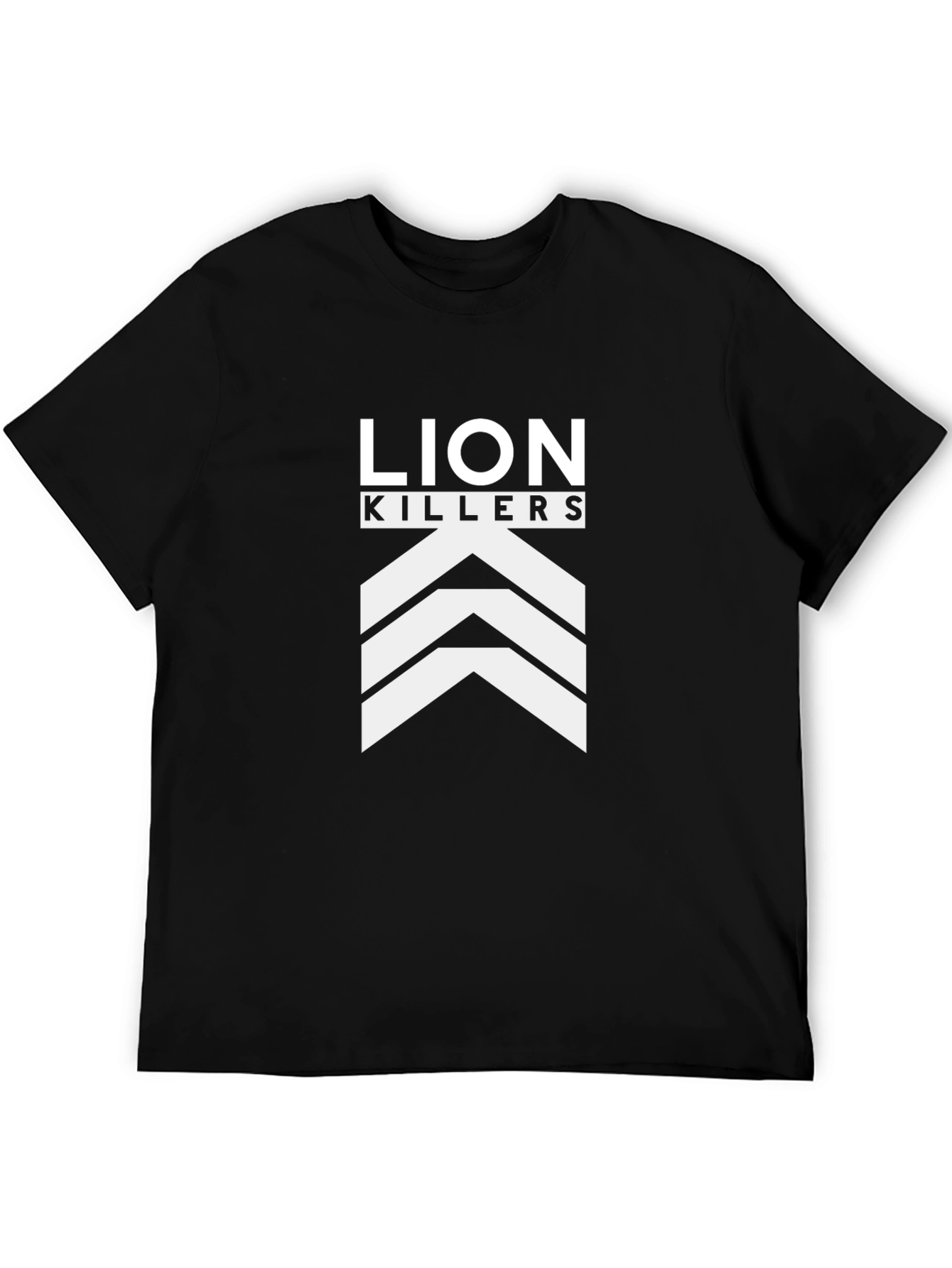Lion Killers Black Graphic Tee