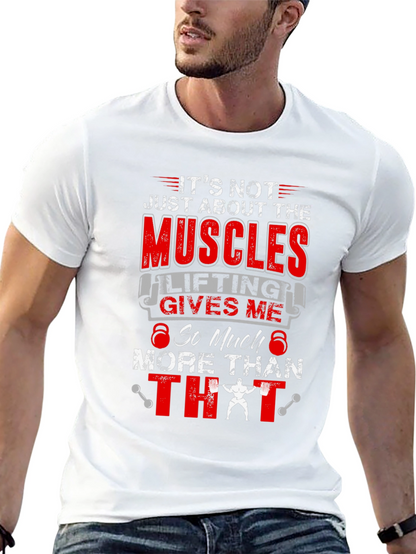 Muscle Lifting Motivation T-Shirt