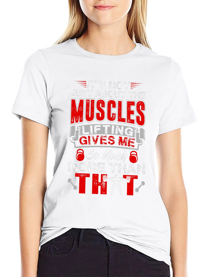 Muscle Lifting Motivation T-Shirt
