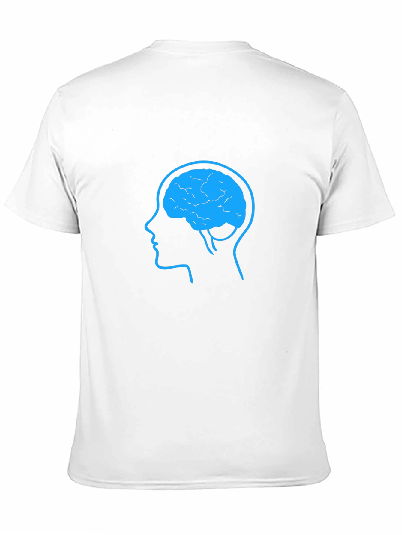 Brain Graphic Tee - Black Cotton Blend