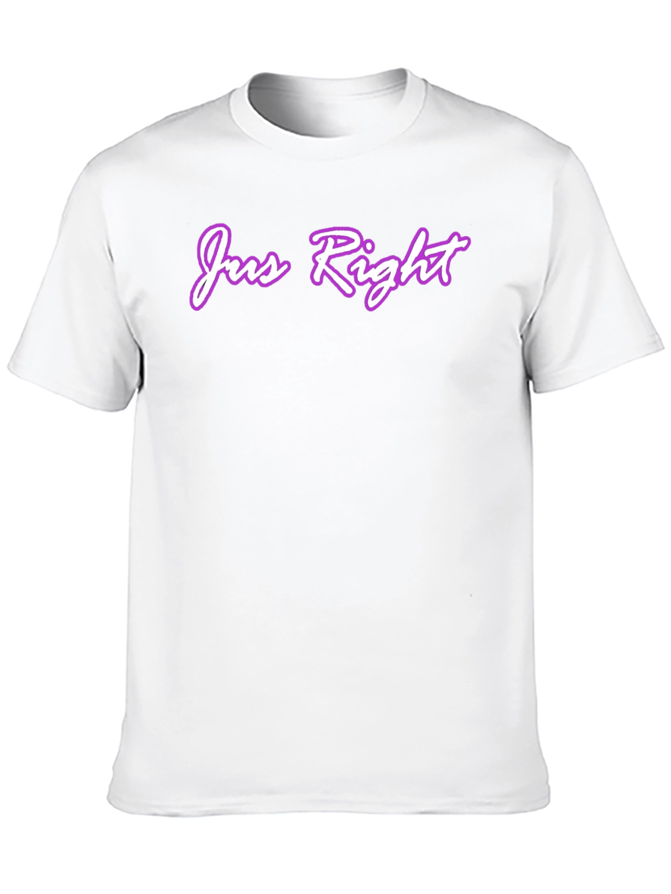 Jus Right Graphic Tee - Casual Comfort T-Shirt
