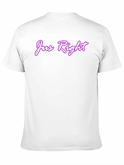 Jus Right Graphic Tee - Casual Comfort T-Shirt