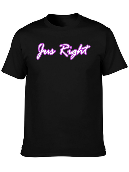 Jus Right Graphic Tee - Casual Comfort T-Shirt
