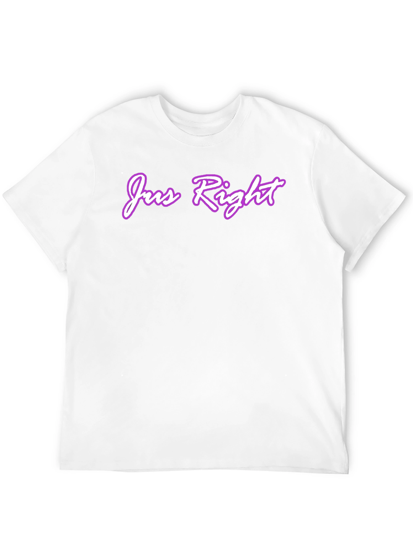 Jus Right Graphic Tee - Casual Comfort T-Shirt