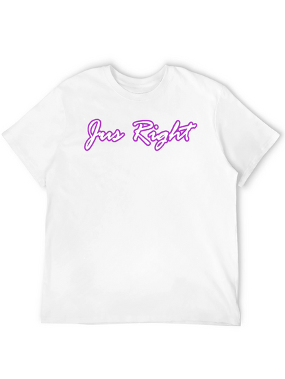 Jus Right Graphic Tee - Casual Comfort T-Shirt