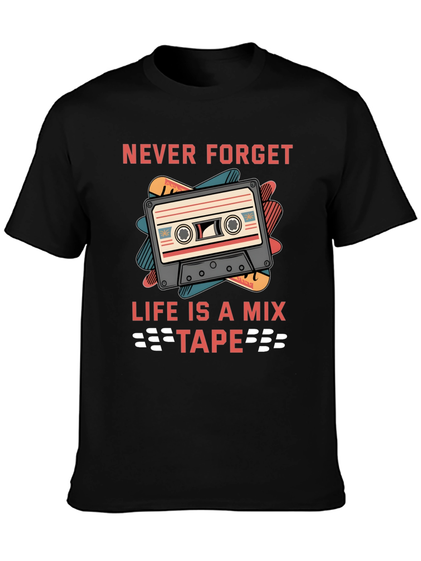 Never Forget Mixtape Graphic Tee