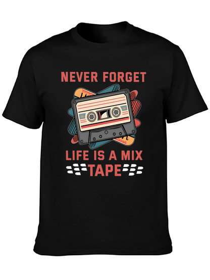 Never Forget Mixtape Graphic Tee
