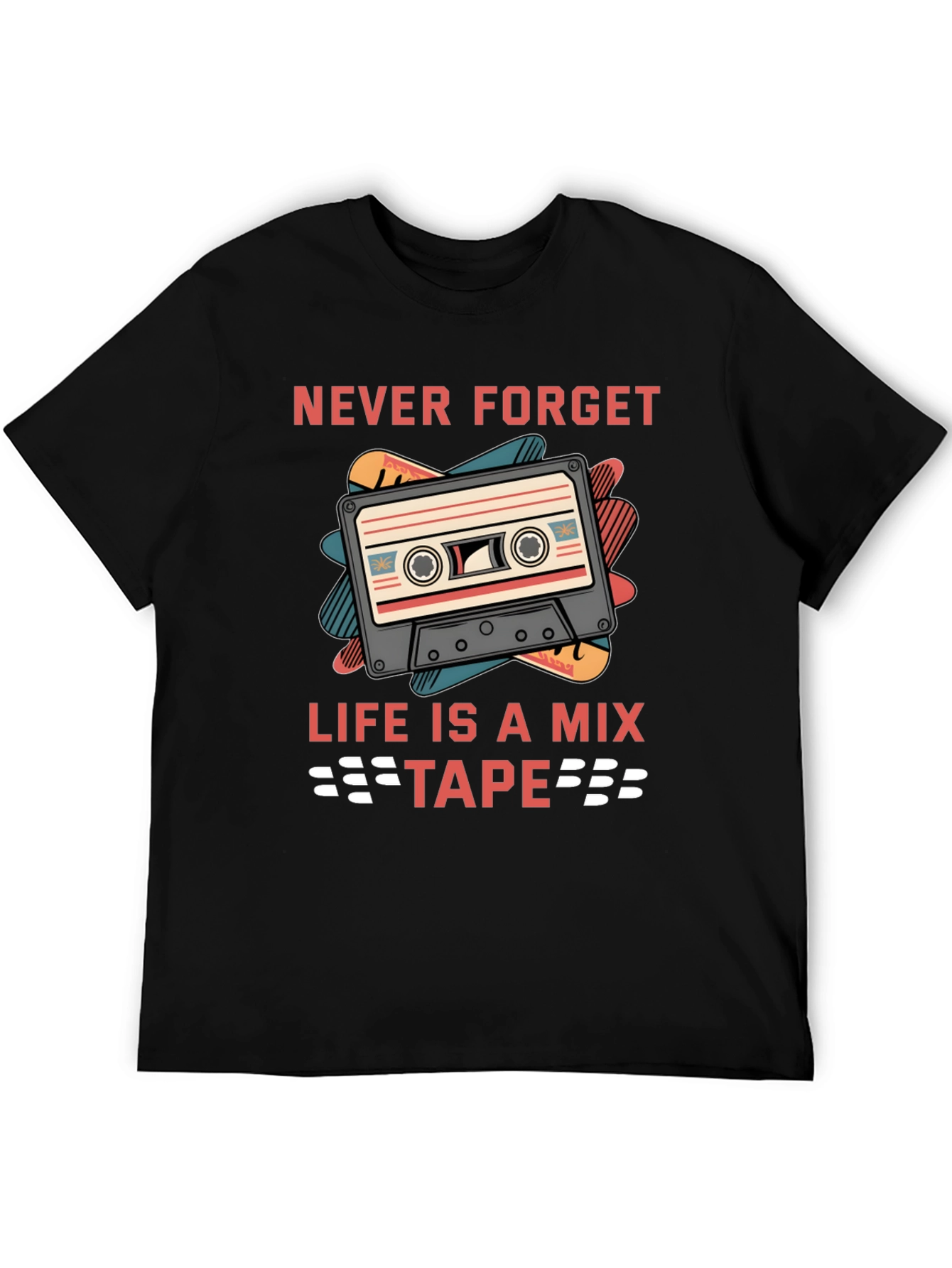 Never Forget Mixtape Graphic Tee