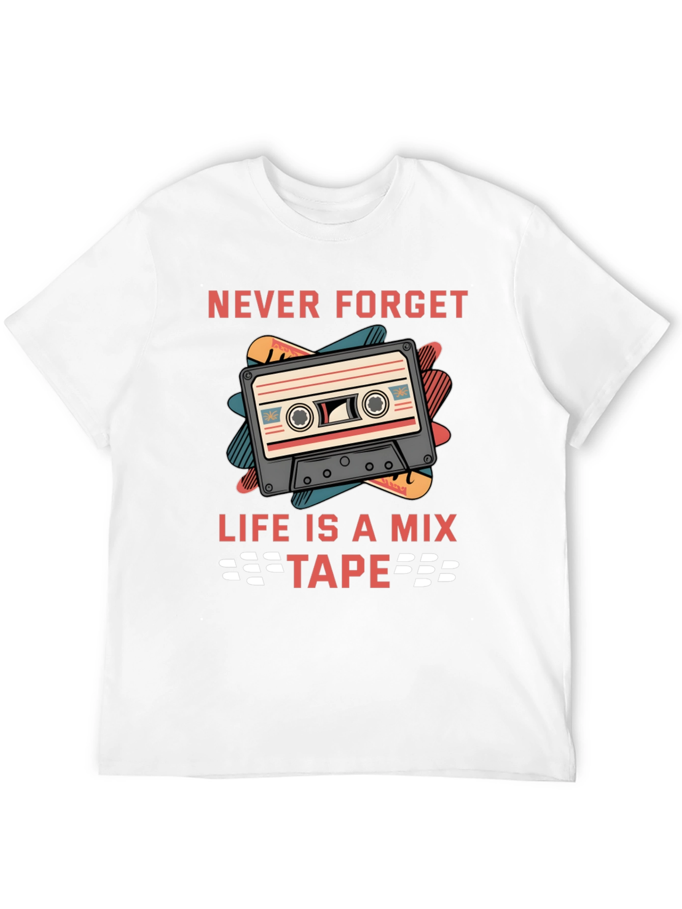Never Forget Mixtape Graphic Tee