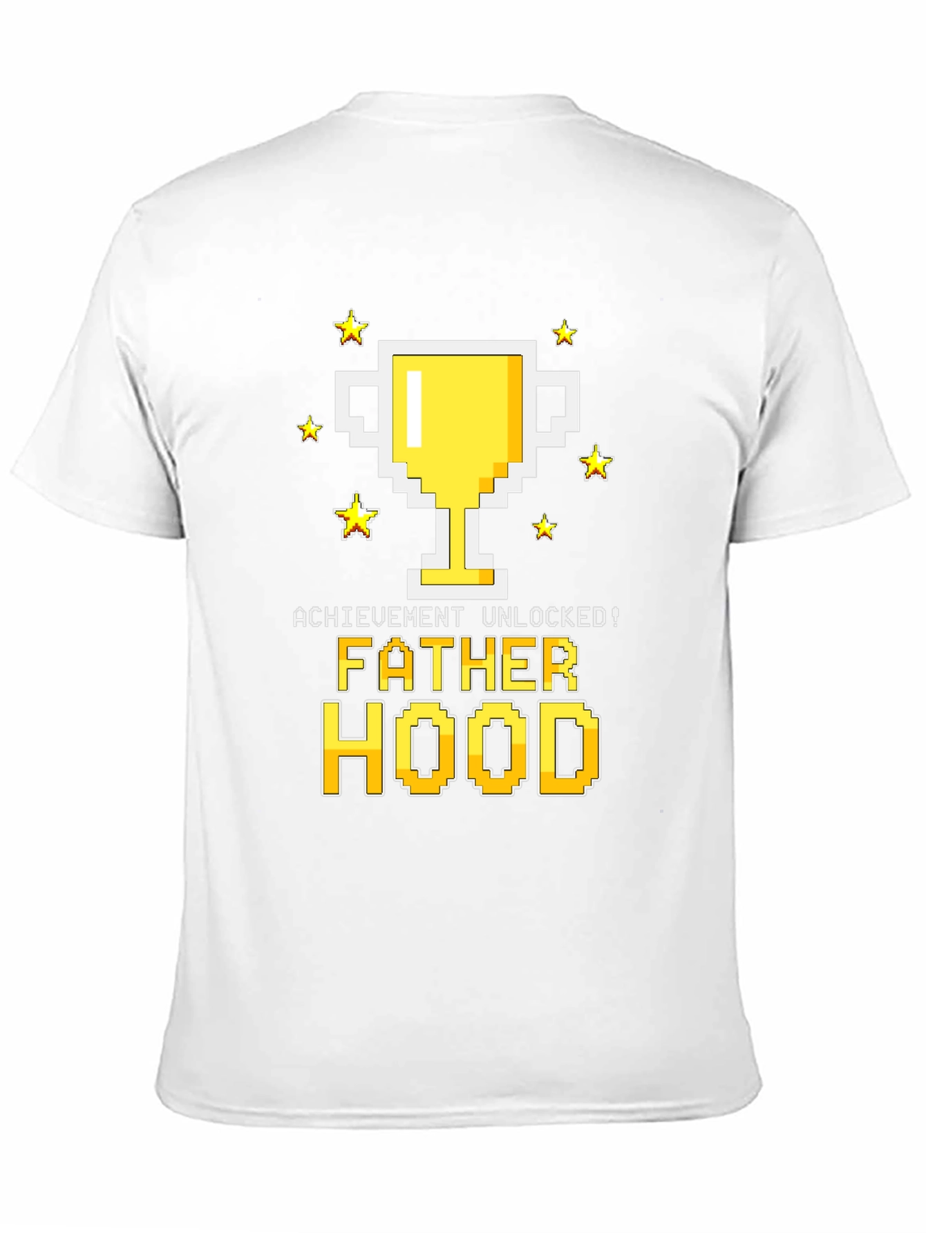 Fatherhood Unlocked Graphic Tee - Gamer Dad Shirt