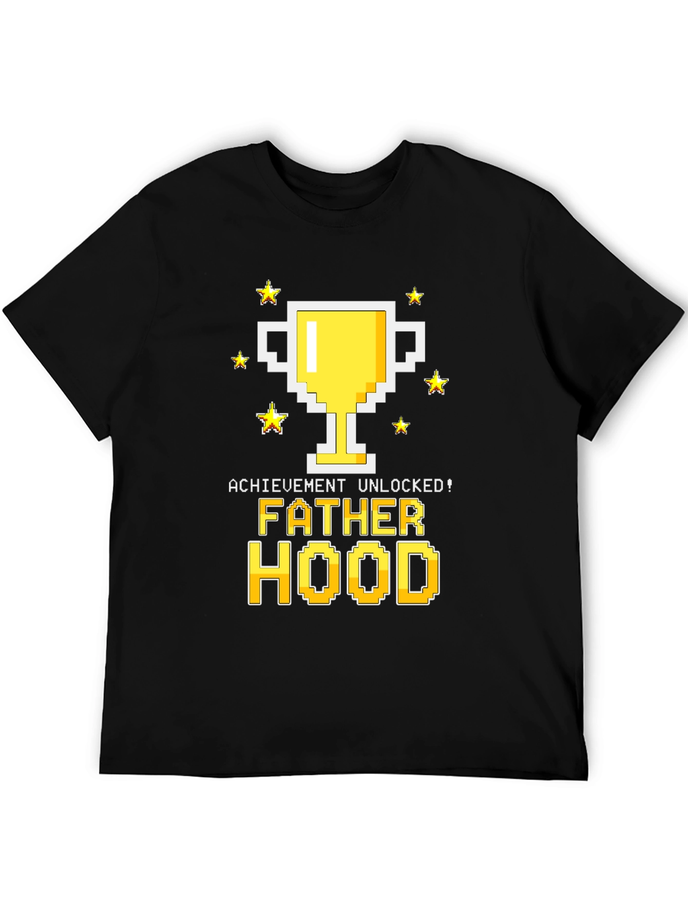 Fatherhood Unlocked Graphic Tee - Gamer Dad Shirt
