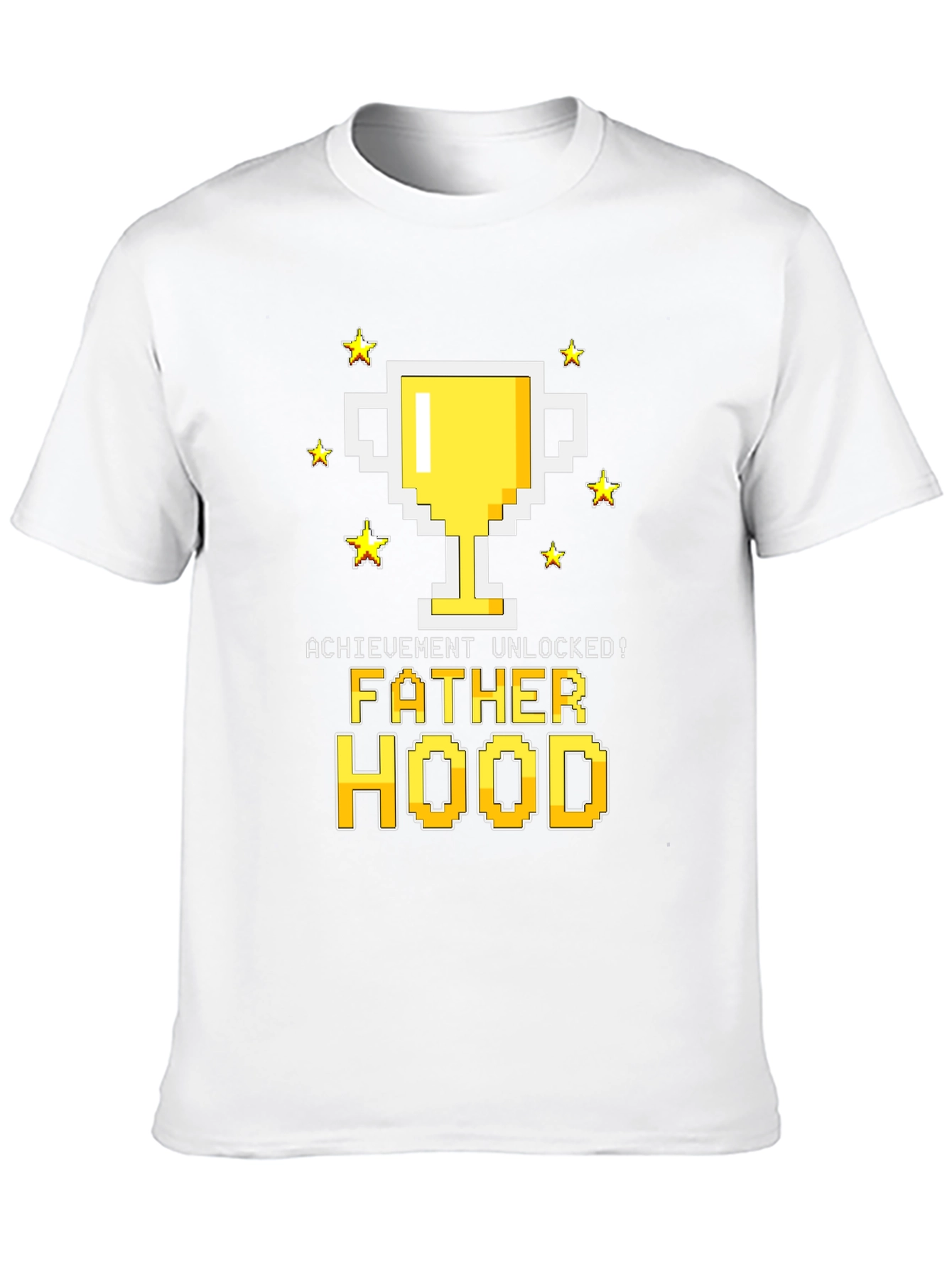 Fatherhood Unlocked Graphic Tee - Gamer Dad Shirt