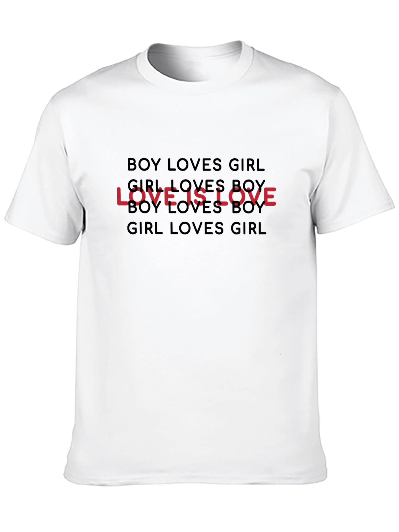 Love Is Love Unisex T-Shirt - LGBTQ+ Pride