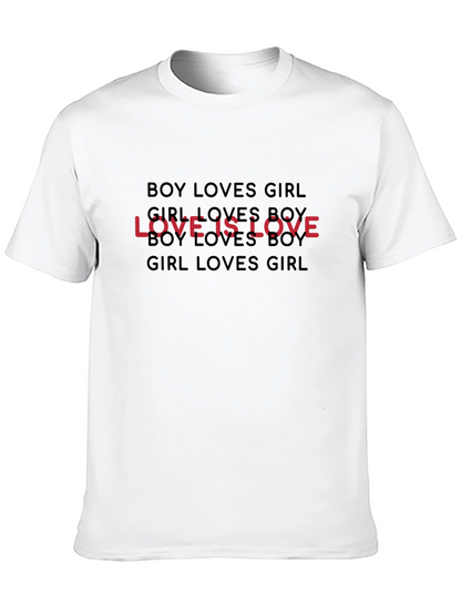Love Is Love Unisex T-Shirt - LGBTQ+ Pride