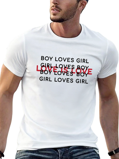 Love Is Love Unisex T-Shirt - LGBTQ+ Pride