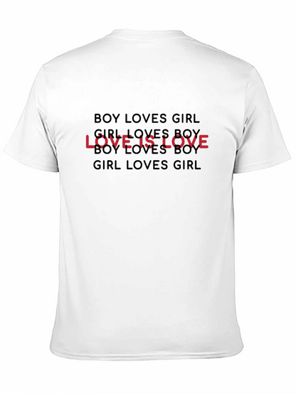 Love Is Love Unisex T-Shirt - LGBTQ+ Pride