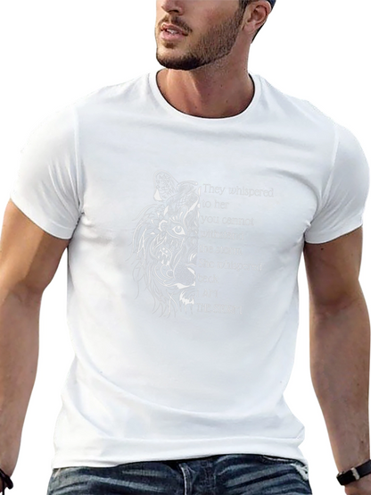Black Graphic Tee - Wolf & Storm Design
