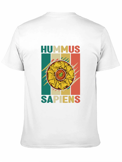 Hummus Sapiens Graphic Tee - Foodie Humor T-Shirt