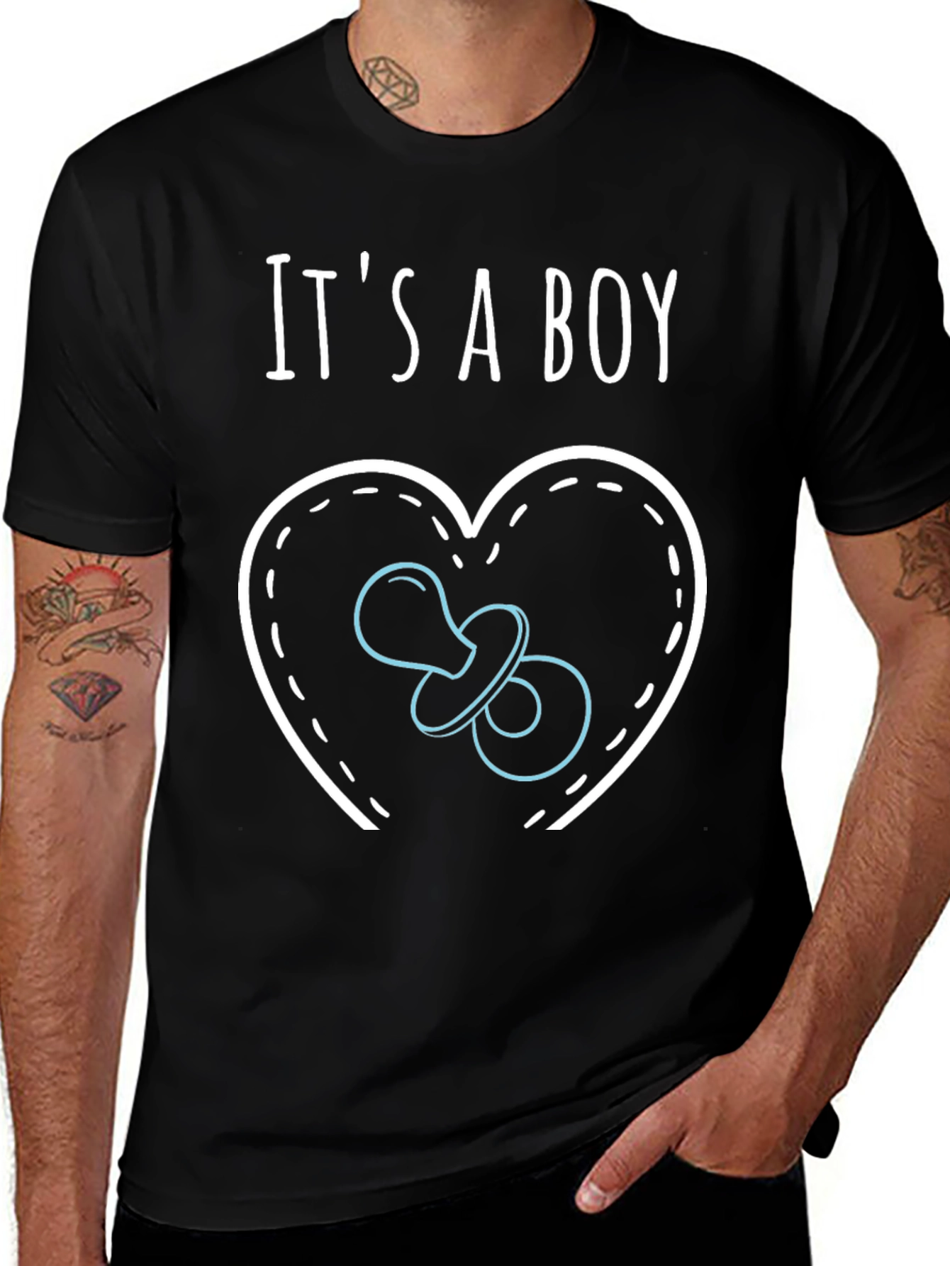 Its A Boy Pregnancy Announcement T-Shirt