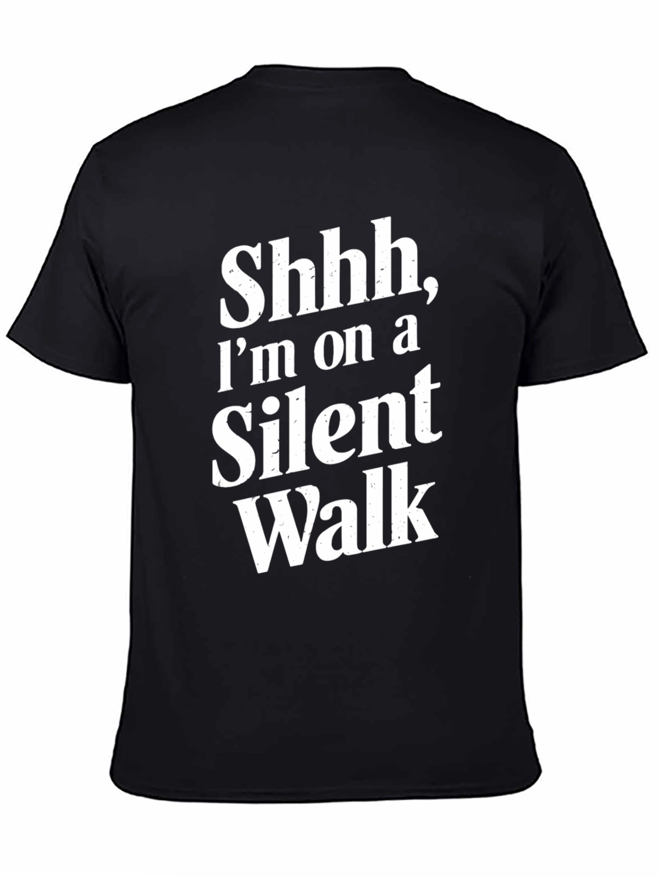 Silent Walk T-Shirt - Funny Graphic Tee