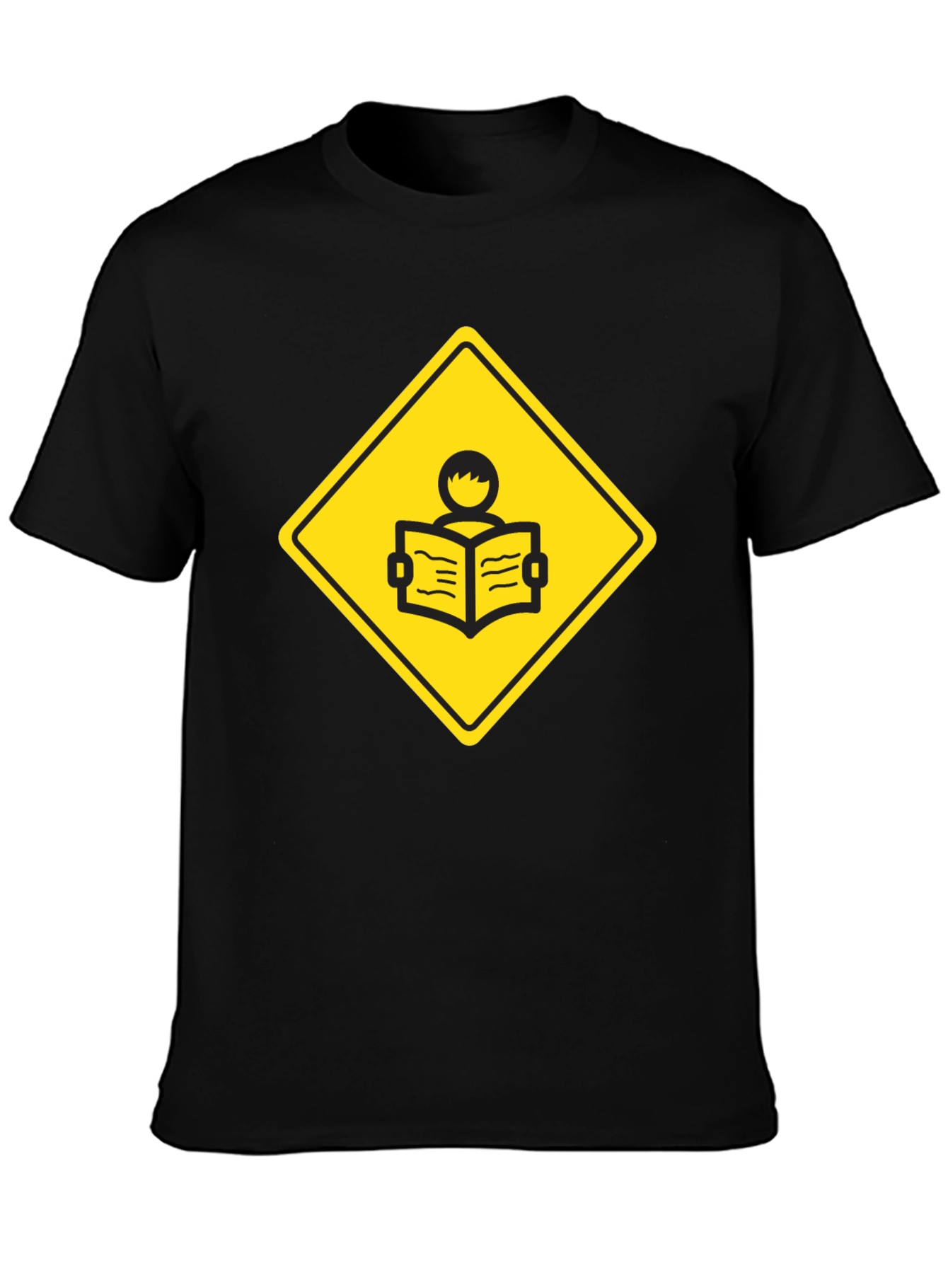 Caution: Reader Ahead - Novelty Graphic T-Shirt