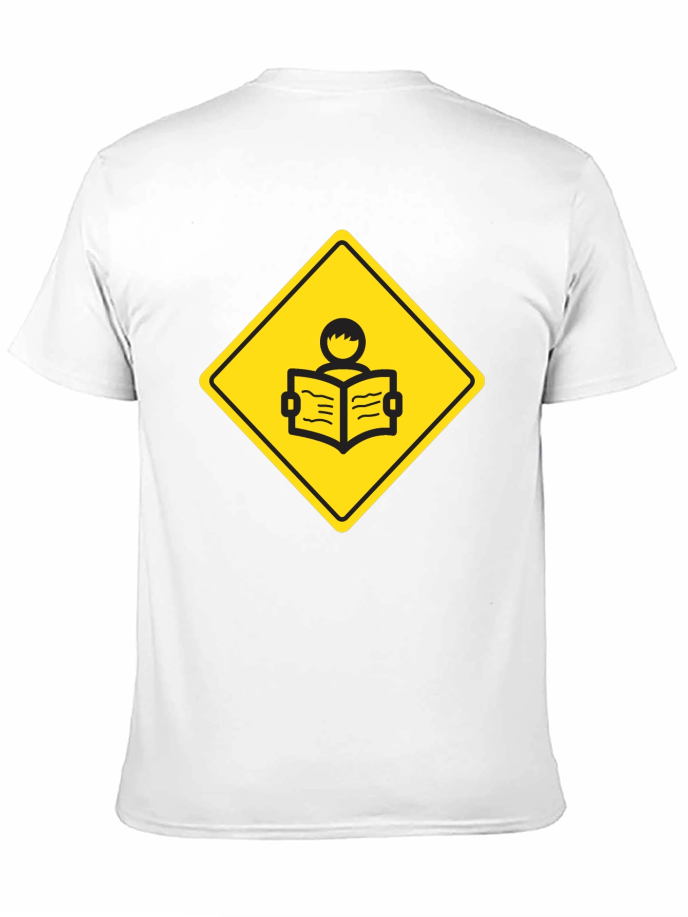 Caution: Reader Ahead - Novelty Graphic T-Shirt