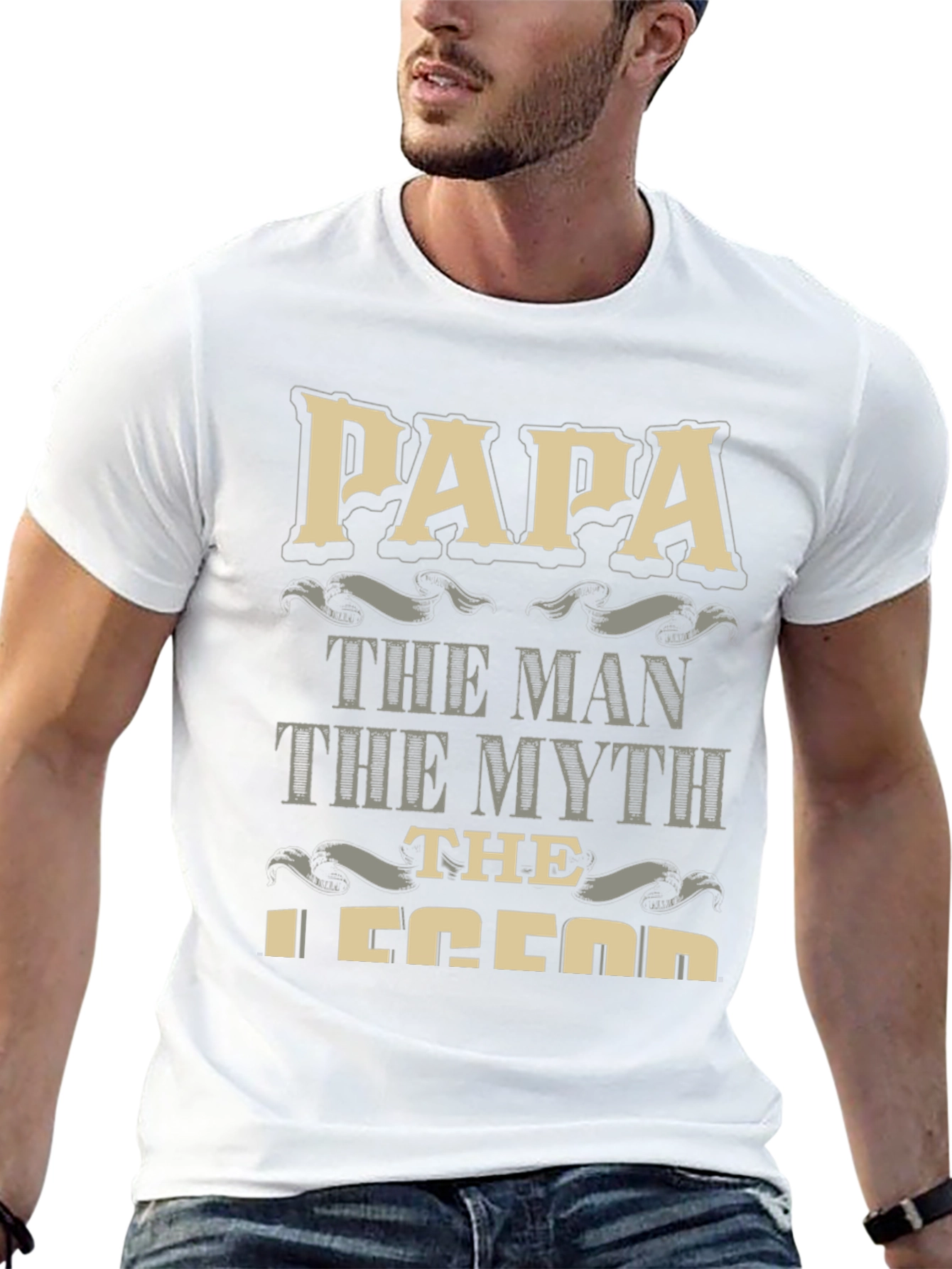 Papa the Man the Myth the Legend T-Shirt