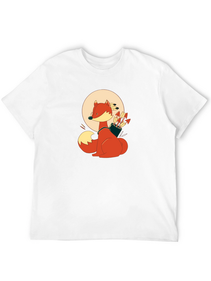 Fox Archer Black T-Shirt - Unique Graphic Tee