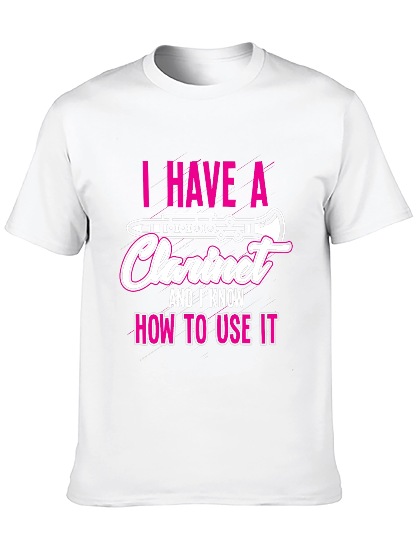 I Have A Clarinet T-Shirt Funny Musician Tee