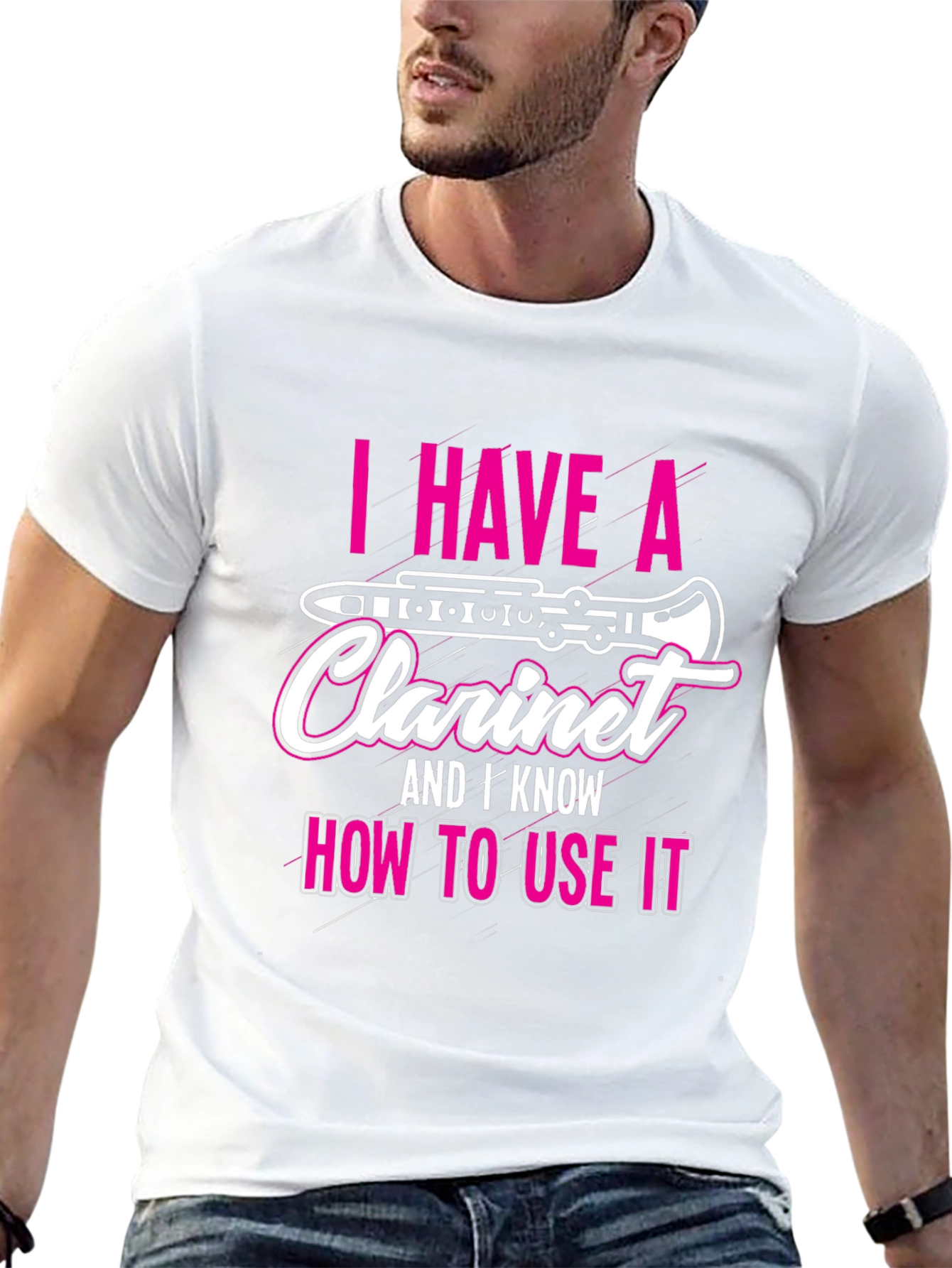 I Have A Clarinet T-Shirt Funny Musician Tee