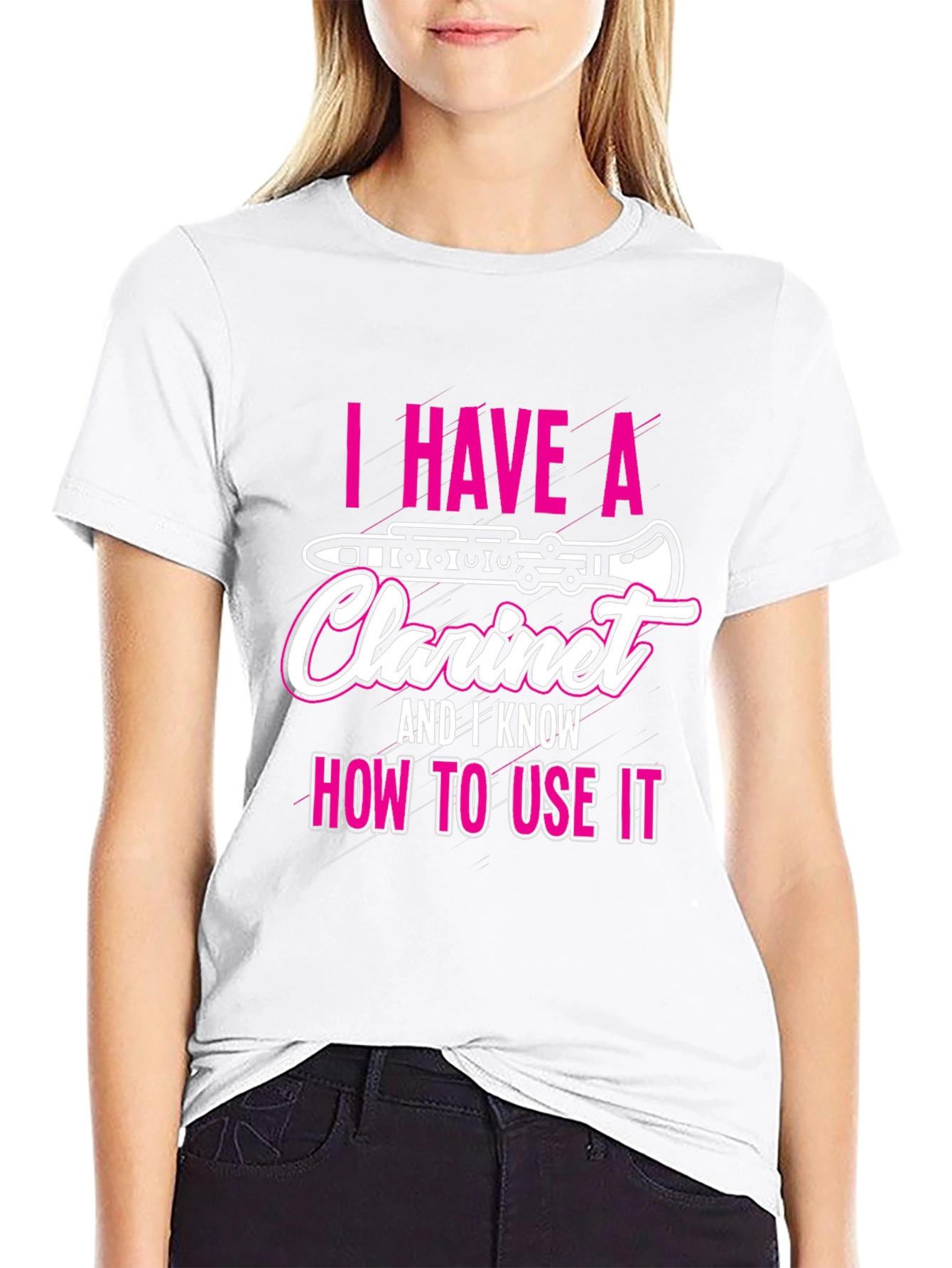 I Have A Clarinet T-Shirt Funny Musician Tee