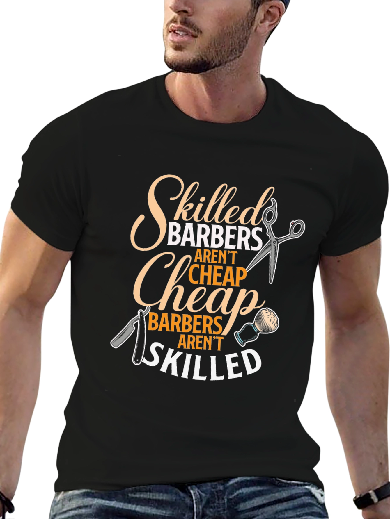 Skilled Barber T-Shirt - Premium Quality