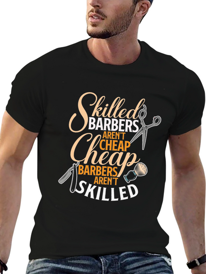 Skilled Barber T-Shirt - Premium Quality
