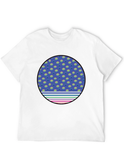 Retro Starburst Circle Graphic Tee