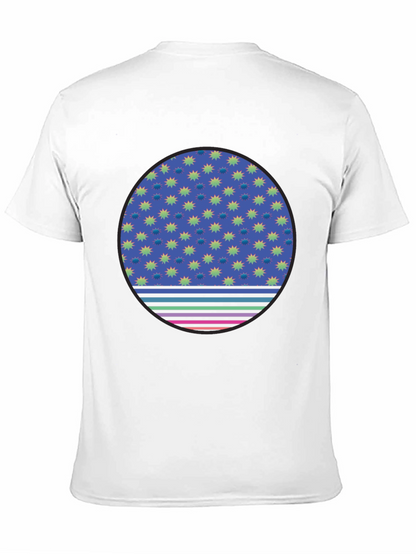Retro Starburst Circle Graphic Tee