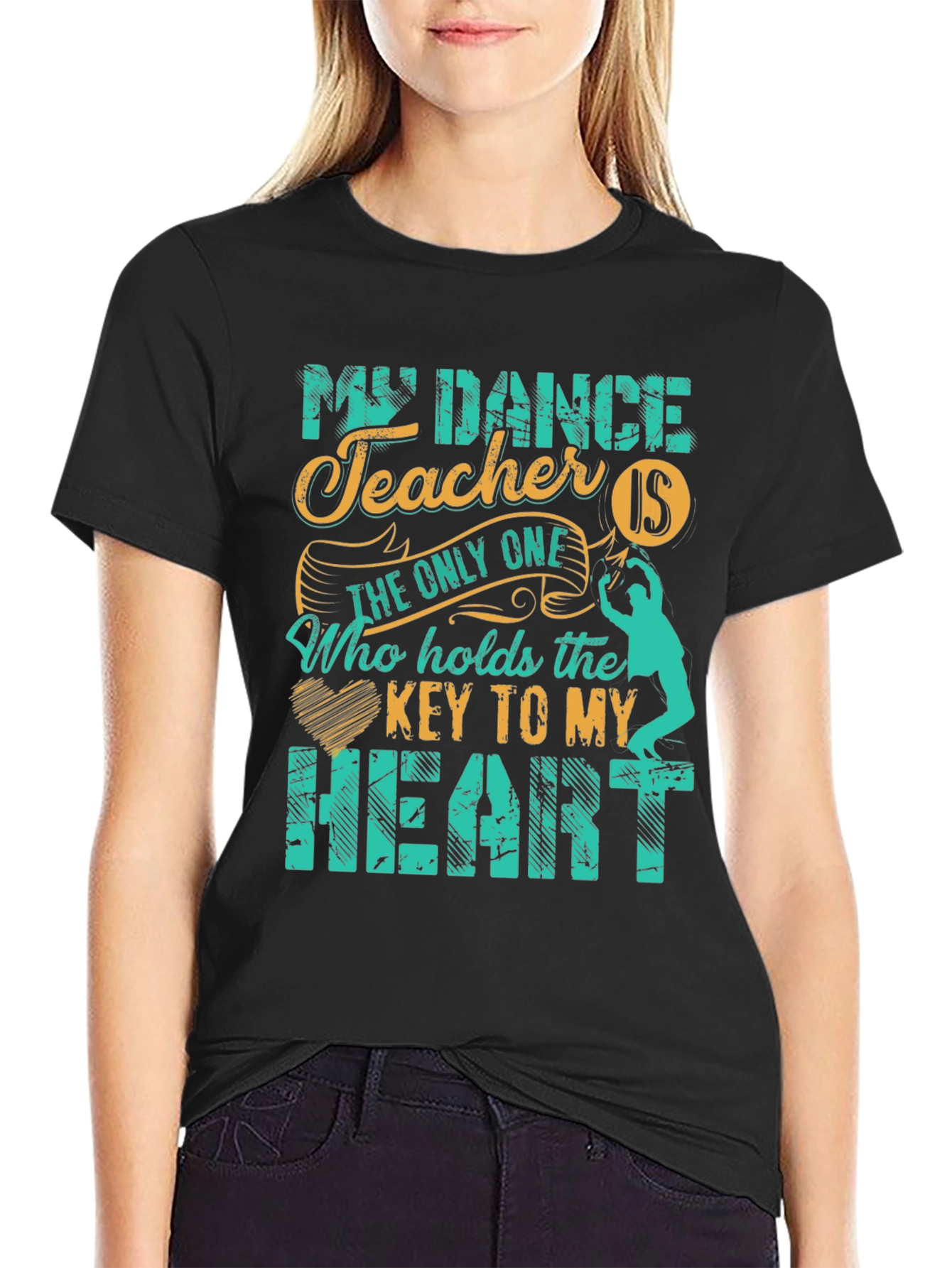 Dance Teacher Heart T-Shirt
