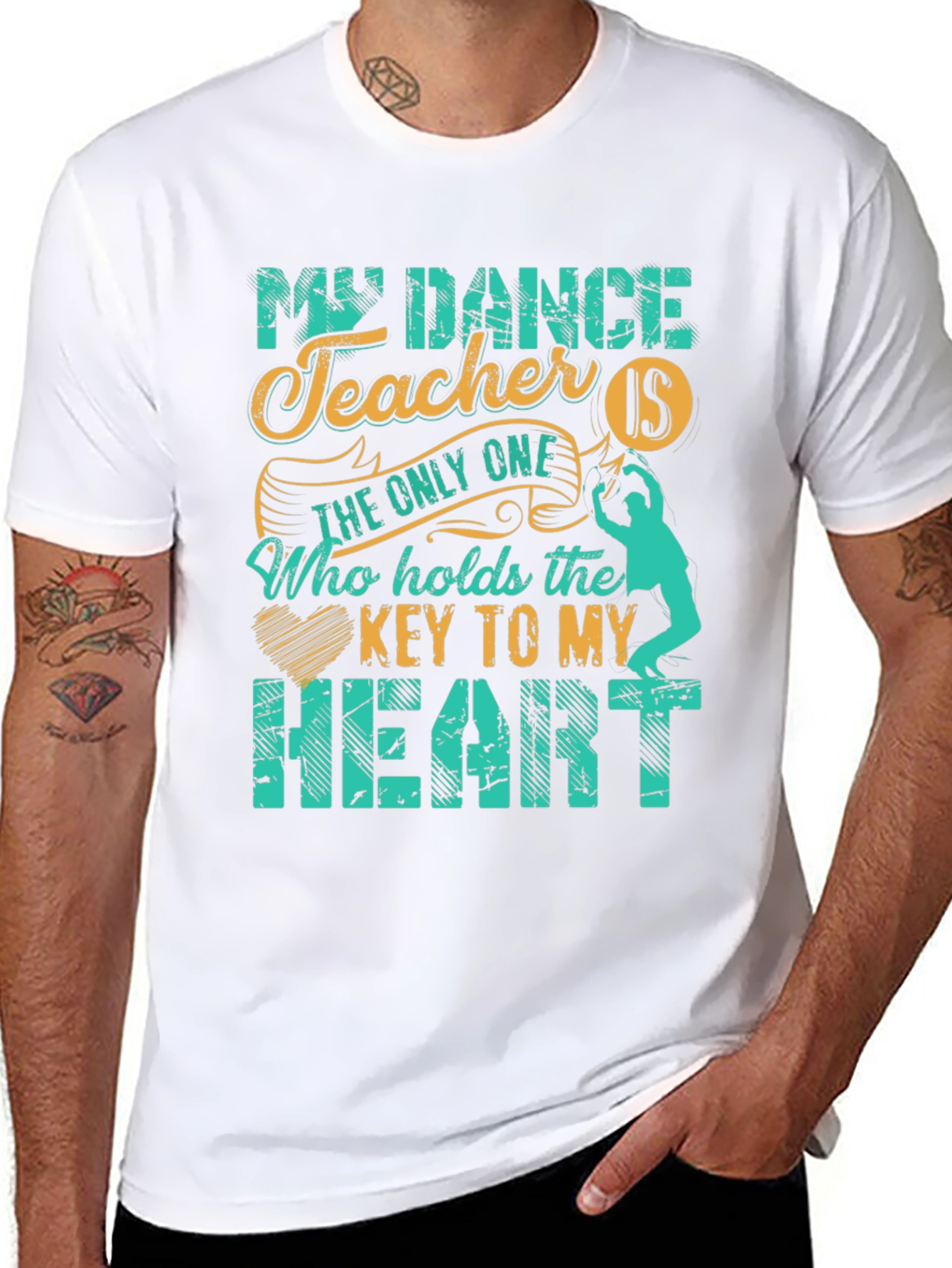 Dance Teacher Heart T-Shirt