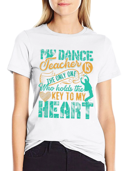 Dance Teacher Heart T-Shirt