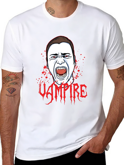 Vampire Graphic T-Shirt - Halloween Ready!