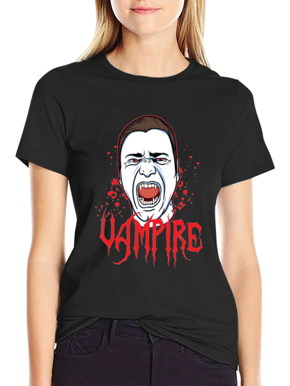 Vampire Graphic T-Shirt - Halloween Ready!