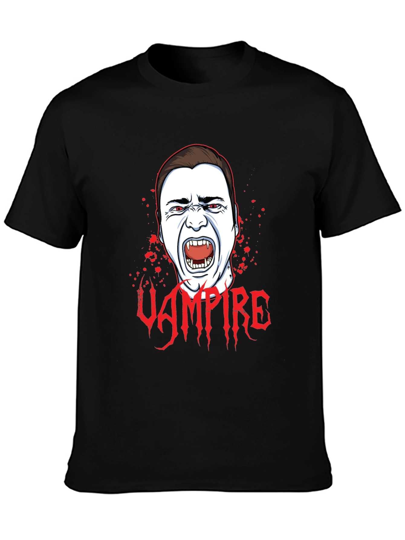 Vampire Graphic T-Shirt - Halloween Ready!