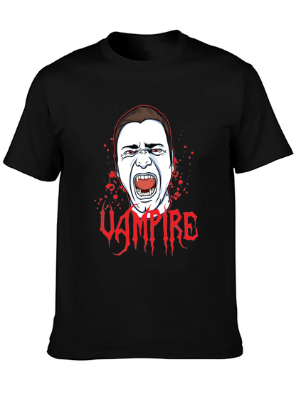 Vampire Graphic T-Shirt - Halloween Ready!