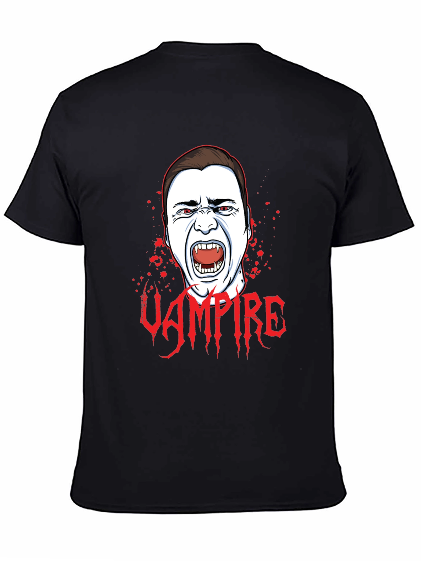 Vampire Graphic T-Shirt - Halloween Ready!