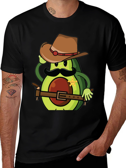 Funny Avocado Sheriff T-Shirt