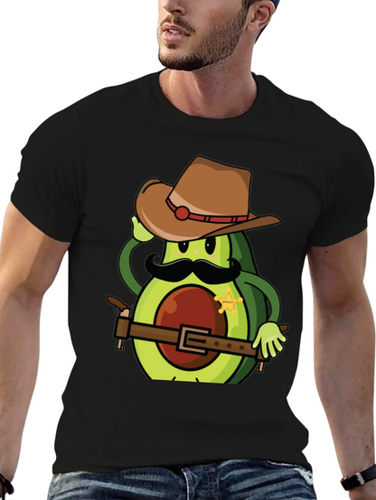 Funny Avocado Sheriff T-Shirt