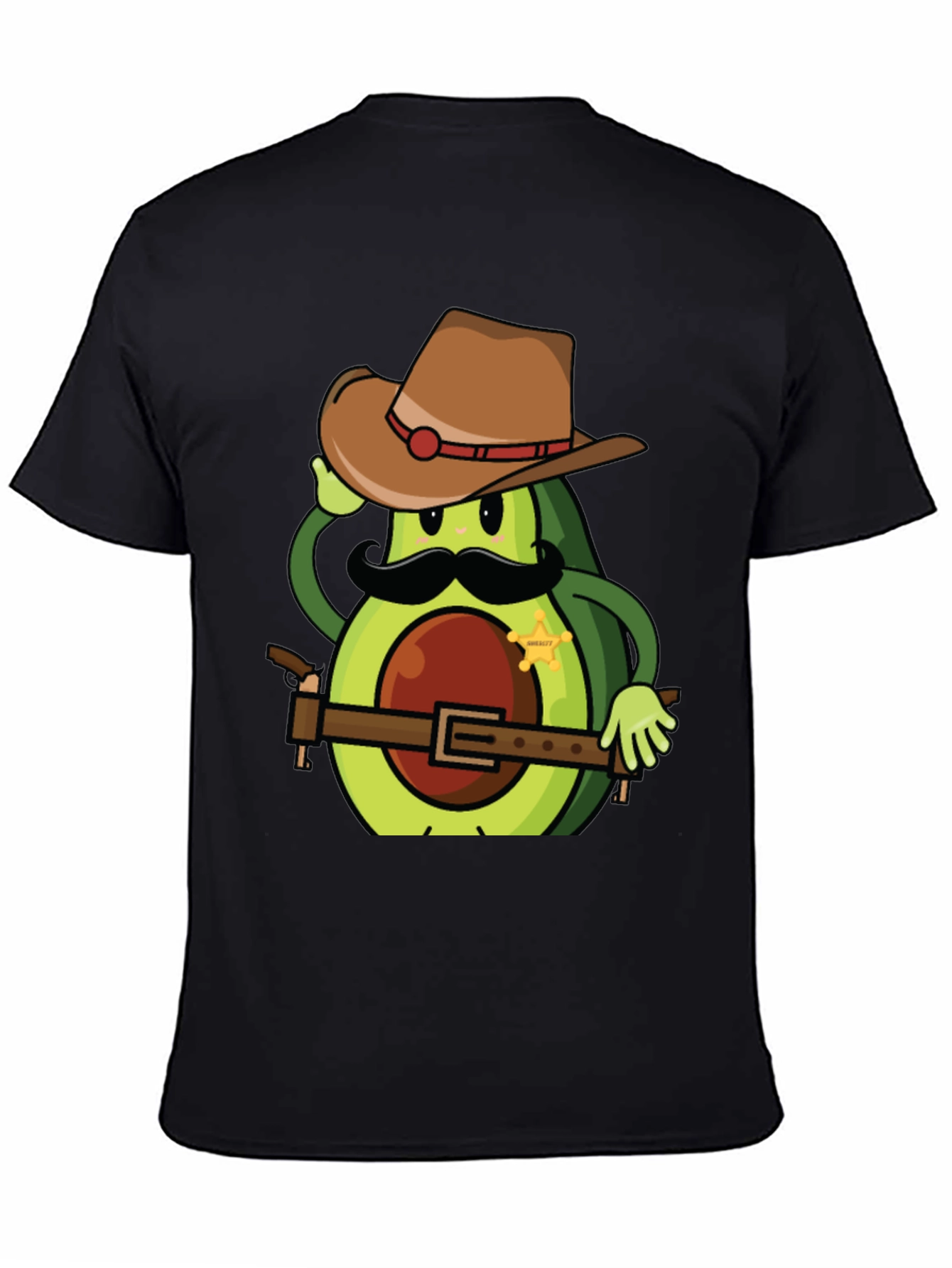 Funny Avocado Sheriff T-Shirt