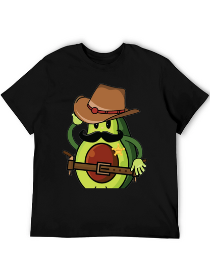 Funny Avocado Sheriff T-Shirt