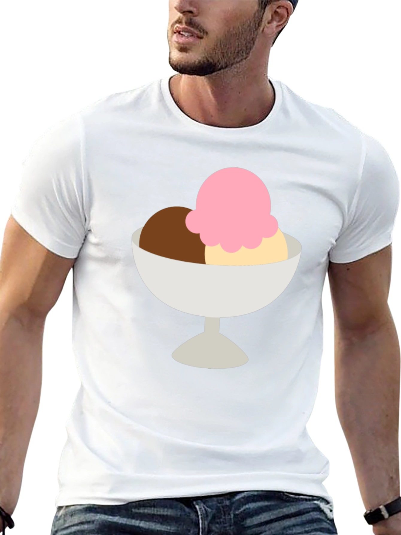 Ice Cream T-Shirt - Dessert Graphic Tee