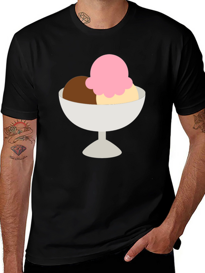 Ice Cream T-Shirt - Dessert Graphic Tee